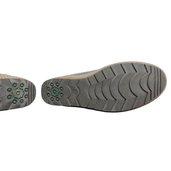 Women's Spring Step Blue Ruched Ankle Boots - Size 10 - Picture 7 of 9